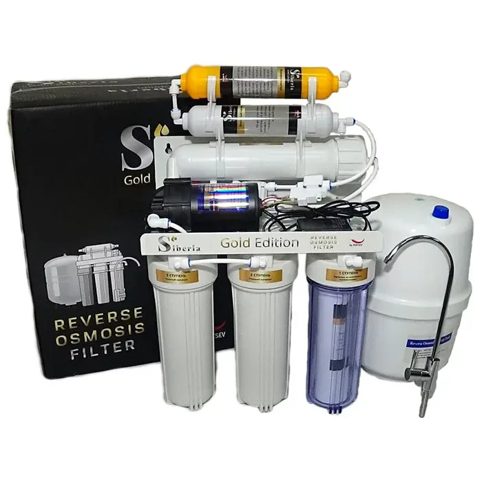 Система обратного осмоса Siberia Gold Edition 6-50P комплектация