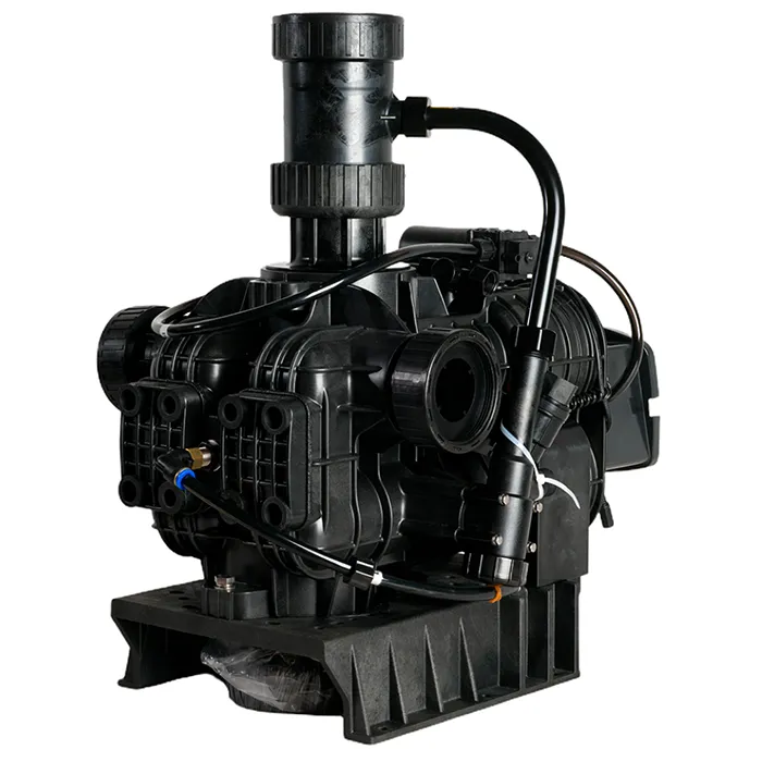 Подключения клапана Runxin F112A3: DN65 вход/выход, DN65 дренаж, 3/4