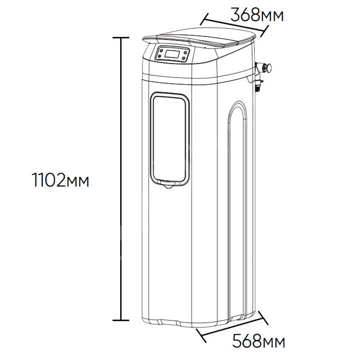 Умягчитель воды NatureWater Premium SF-P2