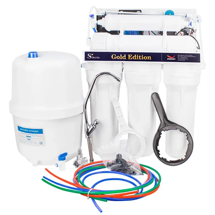 Система обратного осмоса Siberia Gold Edition 5-50P комплектация