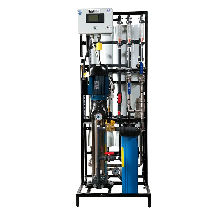 Промышленная установка обратного осмоса AWT ROB-700L с двумя мембранами для очистки солоноватой воды