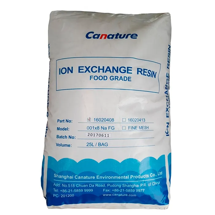 Ионообменная смола Canature Na FG для систем умягчения и очистки воды